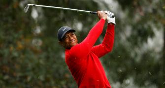 Woods posts first video of practice since car crash