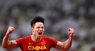 China's Su makes 100m final; Bromell out in semis