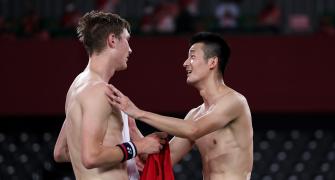 Axelsen dethrones Chen Long for men's badminton gold