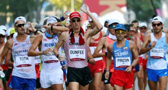 Olympics: Race walkers battle 'brutal' heat in Sapporo