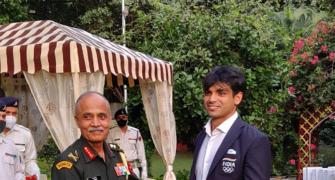 Southern command felicitates Neeraj Chopra