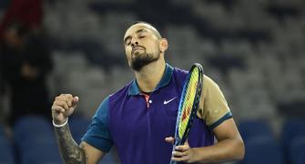 Kyrgios brings the noise to subdued 'People's Court'