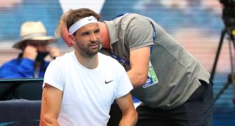 What led to Dimitrov's exit from Australian Open