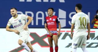 Indian Soccer: Kerala Blasters stun Jamshedpur FC