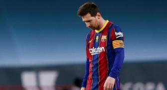 Messi given two-game ban for Super Cup red card