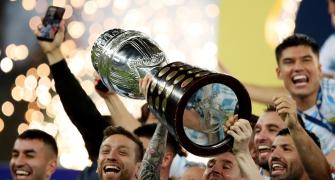 PICS: Messi wins first major title with Argentina
