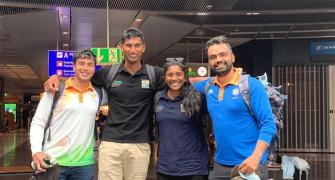 First team of the Indian contingent leaves for Tokyo