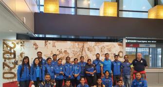 Indian shooting contingent arrive in Tokyo for Games