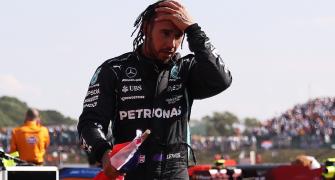 Hamilton subjected to racist abuse online