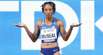 Olympic champion McNeal banned for 5 years for doping