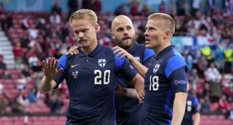 Euro PIX: Finland win but game overshadowed by Eriksen