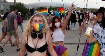 Euro 2020: Germany turns rainbow-coloured