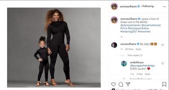Serena-Olympia twin in ad campaign