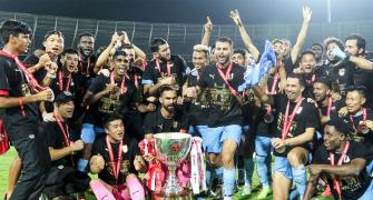 PIX: Mumbai City down Bagan to win maiden ISL title