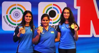 India win silver in 50m rifle 3 position women's event