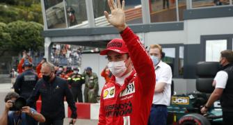 Ferrari's Leclerc crashes but takes Monaco GP pole