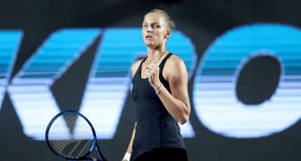 WTA Finals PIX: Pliskova, Kontaveit open with wins