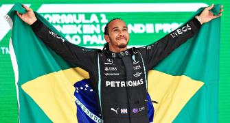 F1: Hamilton hunts down Verstappen to win in Brazil