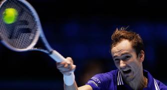 Tennis: Medvedev fights back to sink Hurkacz
