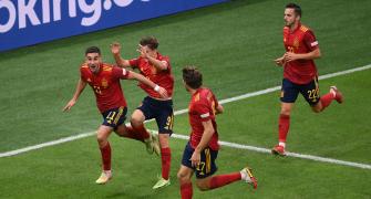 PIX: Spain end Italy's unbeaten run to reach final