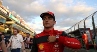 Leclerc puts Ferrari on pole in Australian Grand Prix