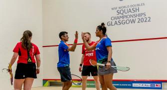 New mother Dipika pockets two medals at squash worlds!