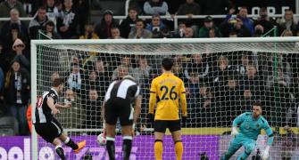 EPL: Woods penalty gives Newcastle win over Wolves