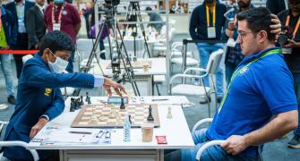 Chess Olympiad: Praggnanandhaa shines; India 'B' draw