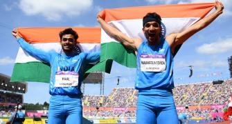 CWG: India wins gold-silver in men's triple jump