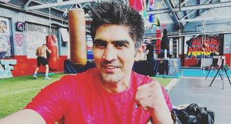 Vijender hits reset button as he returns to the ring