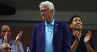 Clinton, Tyson, Jackman cheer Serena