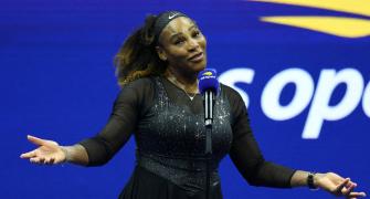 PIX: Serena the showstopper on Day 1 of US Open!