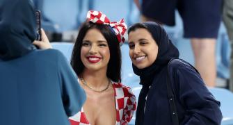 World Cup's Sexiest Fan Supports Croatia