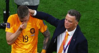 Van Gaal hails players' effort; bemoans penalty misses