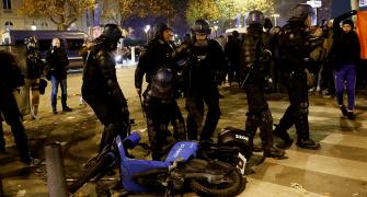 Morocco, France fans clash with police in Paris