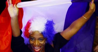 Paris celebrates win after World Cup clash vs Morocco