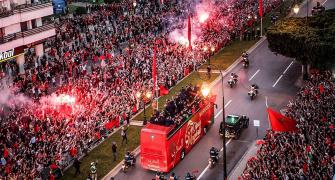 Magical Welcome For Morocco's Heroes