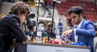 World Rapid Chess: Erigaisi in joint lead with Carlsen