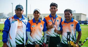 Shyam-Jyoti win historic silver in Archery Para C'ship