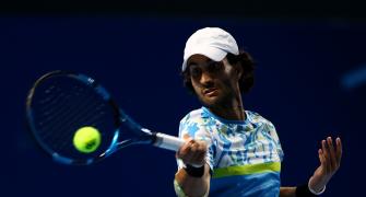 Yuki Bhambri in Round 2 of Australian Open qualifiers