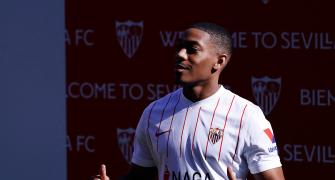 Soccer: Man United's Martial loaned out to Sevilla