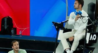 Medvedev, Tsitsipas fined after high-octane semi-final