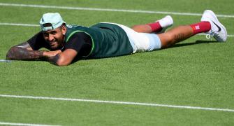 No sleep for Kyrgios ahead of Wimbledon final