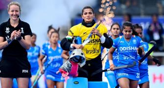 Savita's heroics hand India first win in Hockey WC