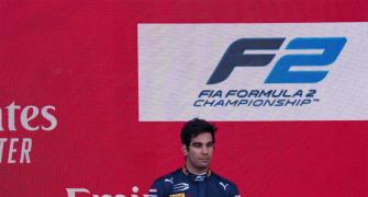 India's Jehan finishes second in Baku F2 race