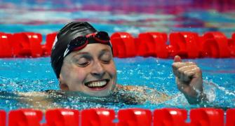 PIX: Ledecky wins record 16th World swimming gold