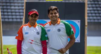Archery World Cup: Compound mixed team in final