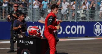 Leclerc seizes Miami pole in Ferrari front row sweep