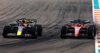 PIX: Verstappen beats Leclerc to win first Miami GP