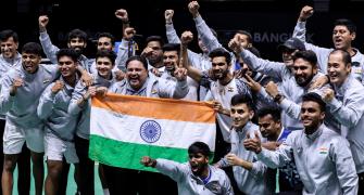 How India dethroned mighty Indonesia for Thomas Cup
